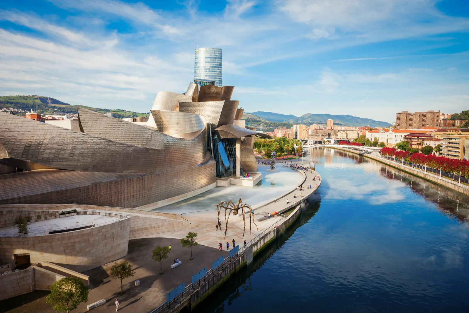 The Guggenheim Museum in Bilbao, the city where Linguoria is based